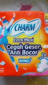 Charm pembalut